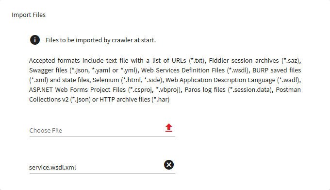 Importing WSDL