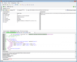 Acunetix WVS HTTP Editor