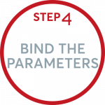 bind the parameters